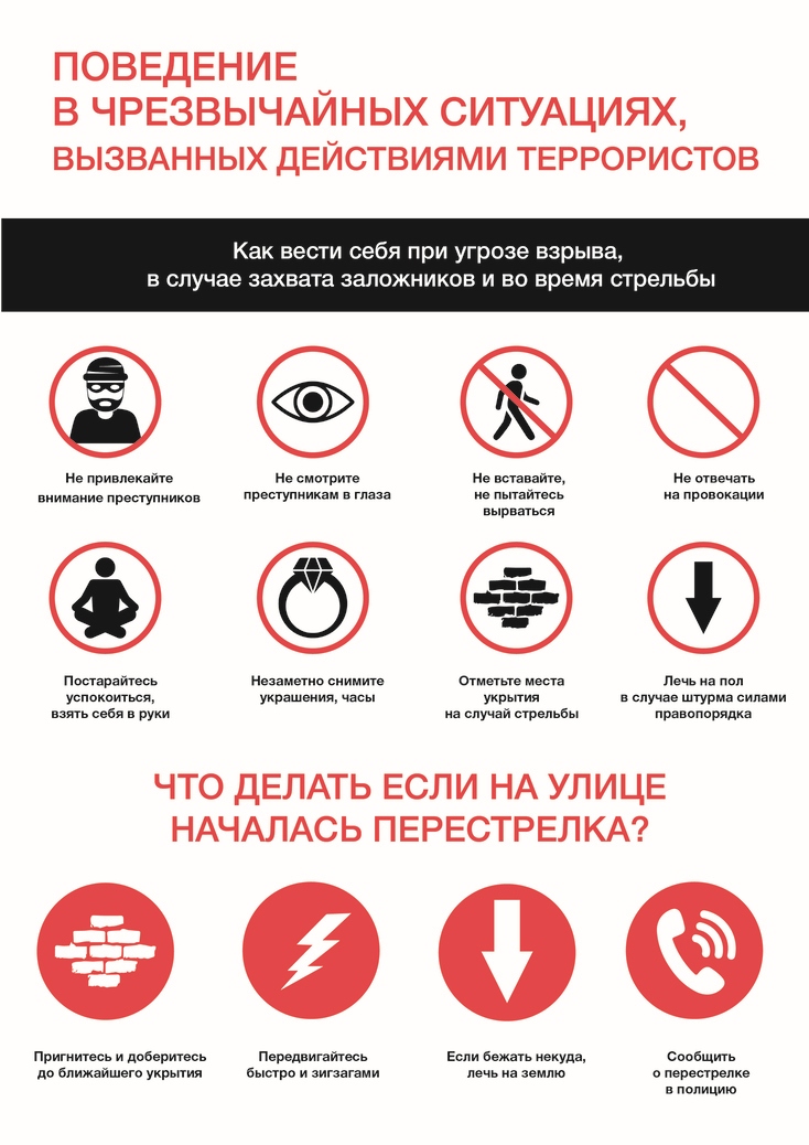 Правила антитеррористической безопасности