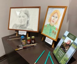 Выставка работ районного творческого конкурса 